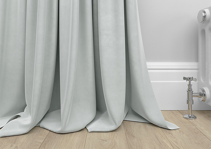 Odessa Velvet, Silver - Made to Measure Curtains - Image 6